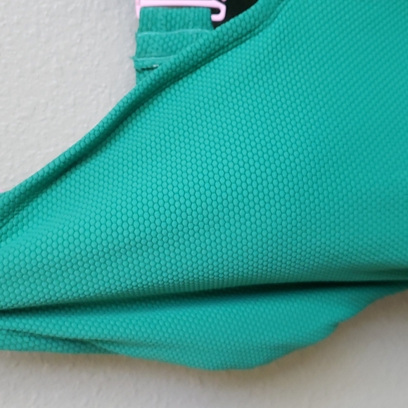 NWT Stoney Clover Lane women's green cheeky high-leg one piece swimsuit - Picture 3 of 12